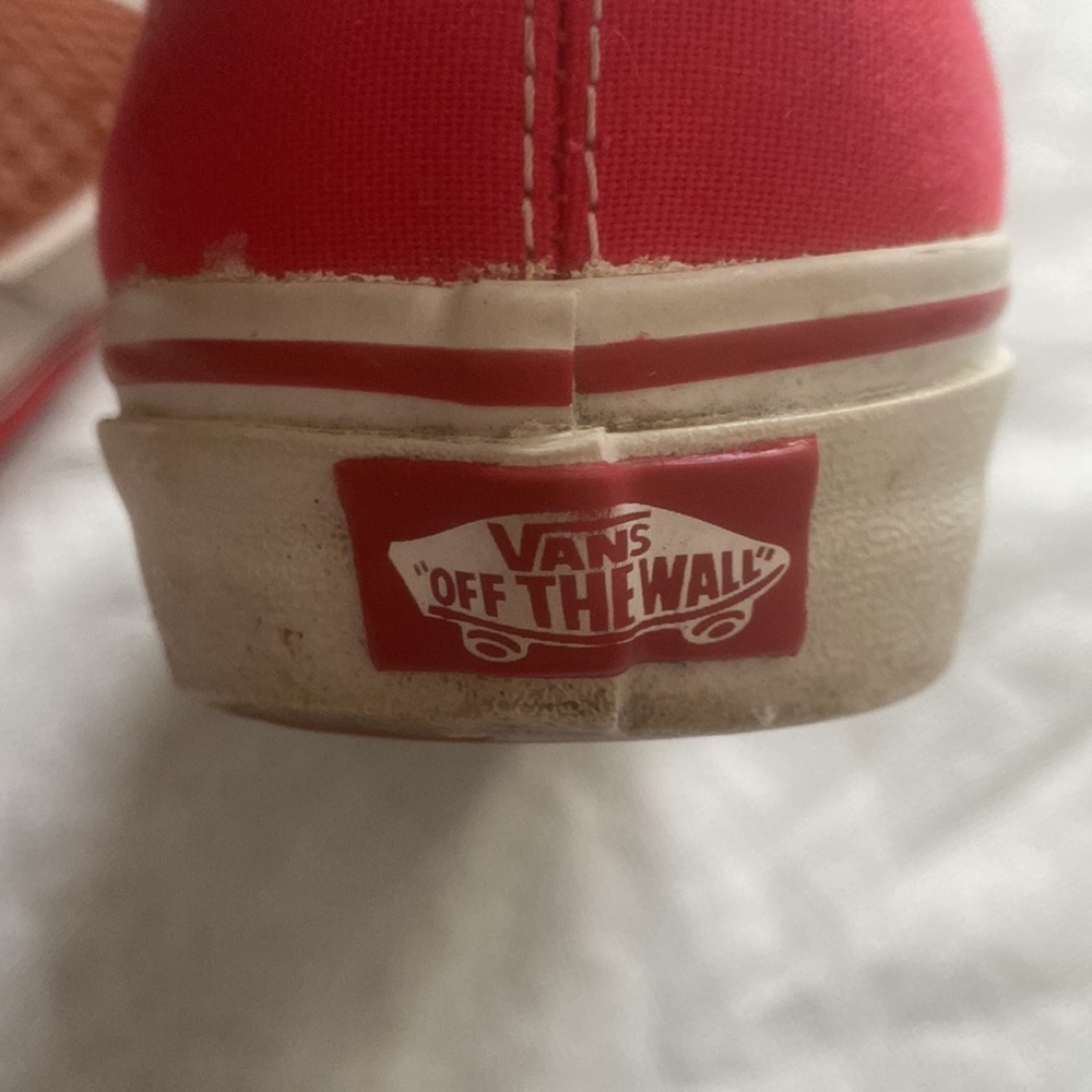 Red Vans - Picture 5 of 5